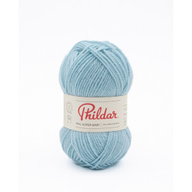 Knitting yarn Phildar Phil Super Baby Glacier