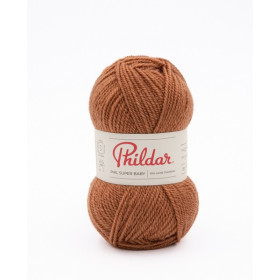 Knitting yarn Phildar Phil Super Baby Noisette