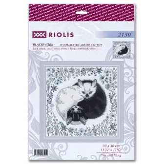 Riolis Stickset Yin und Yang