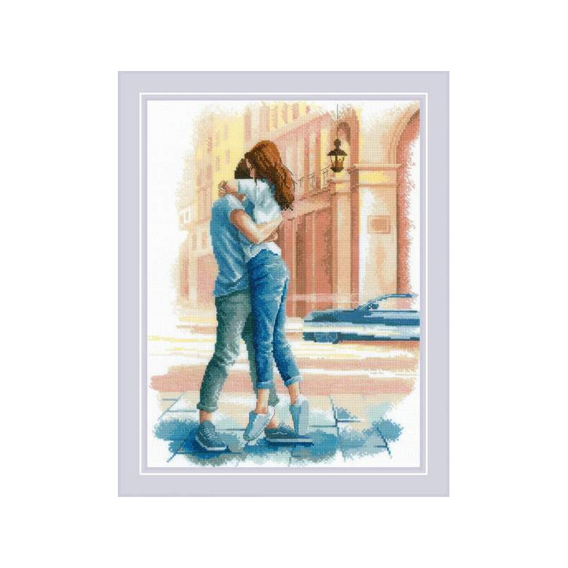 Embroidery kit Love Story. Passion