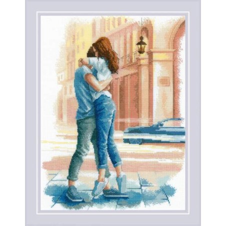 Embroidery kit Love Story. Passion