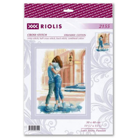 Embroidery kit Love Story. Passion