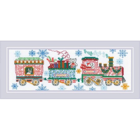 Kit de broderie Train des Fêtes