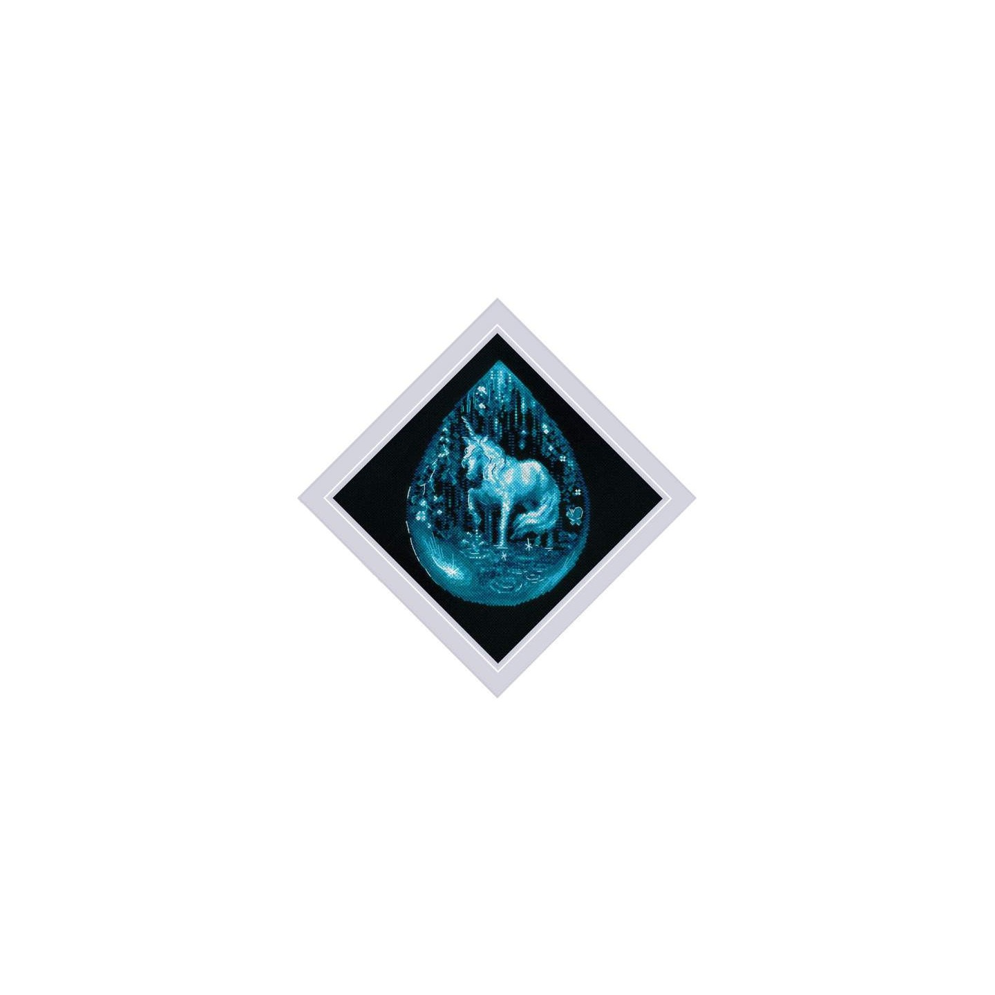 Riolis Kit de broderie Larme de Licorne