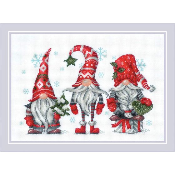 Riolis Embroidery kit Gnomes