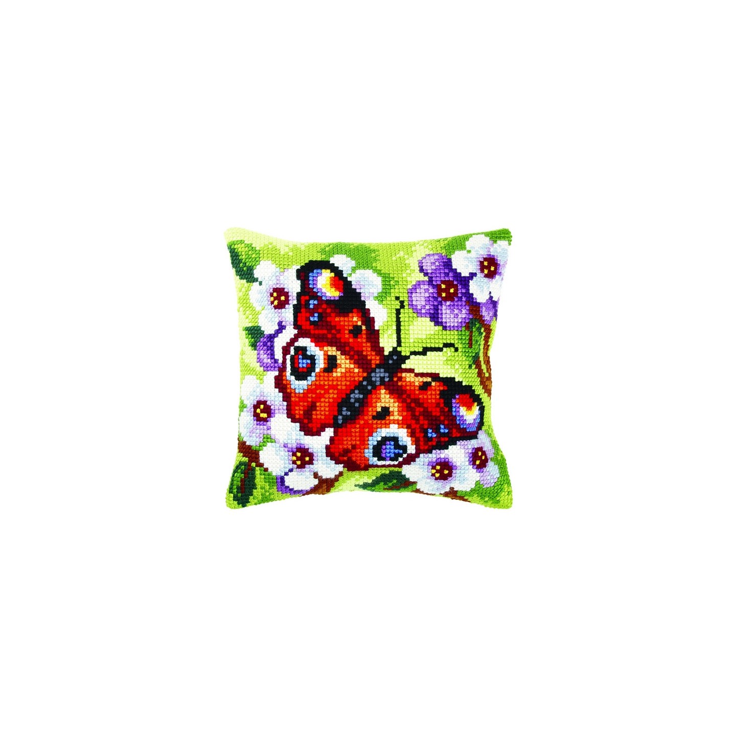 Orchidea Coussin à broder Papillon 3