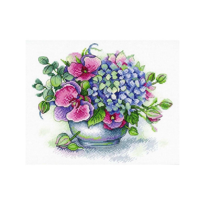 Embroidery kit Bouquet of memories