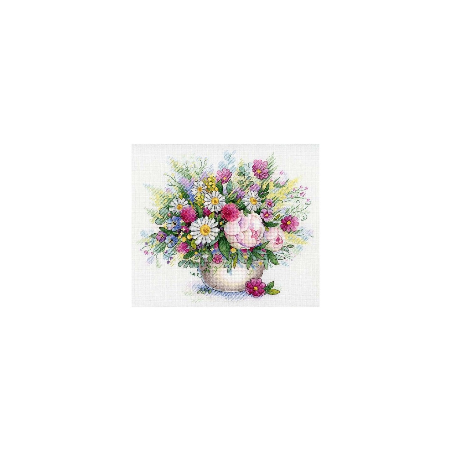 Aquarelle Kit de broderie Souffle d'été