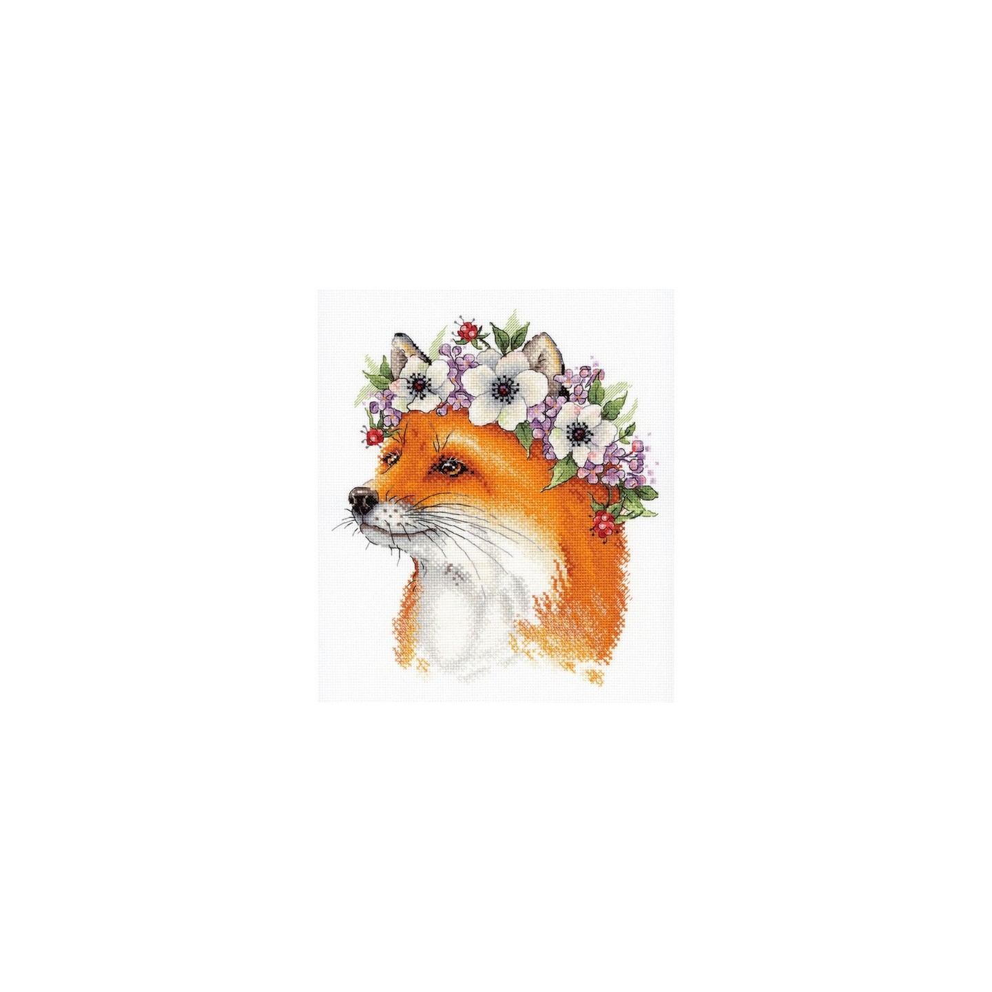 Aquarelle Stickset Fuchs