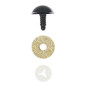 Katzenaug 18 mm Gold Glitzer