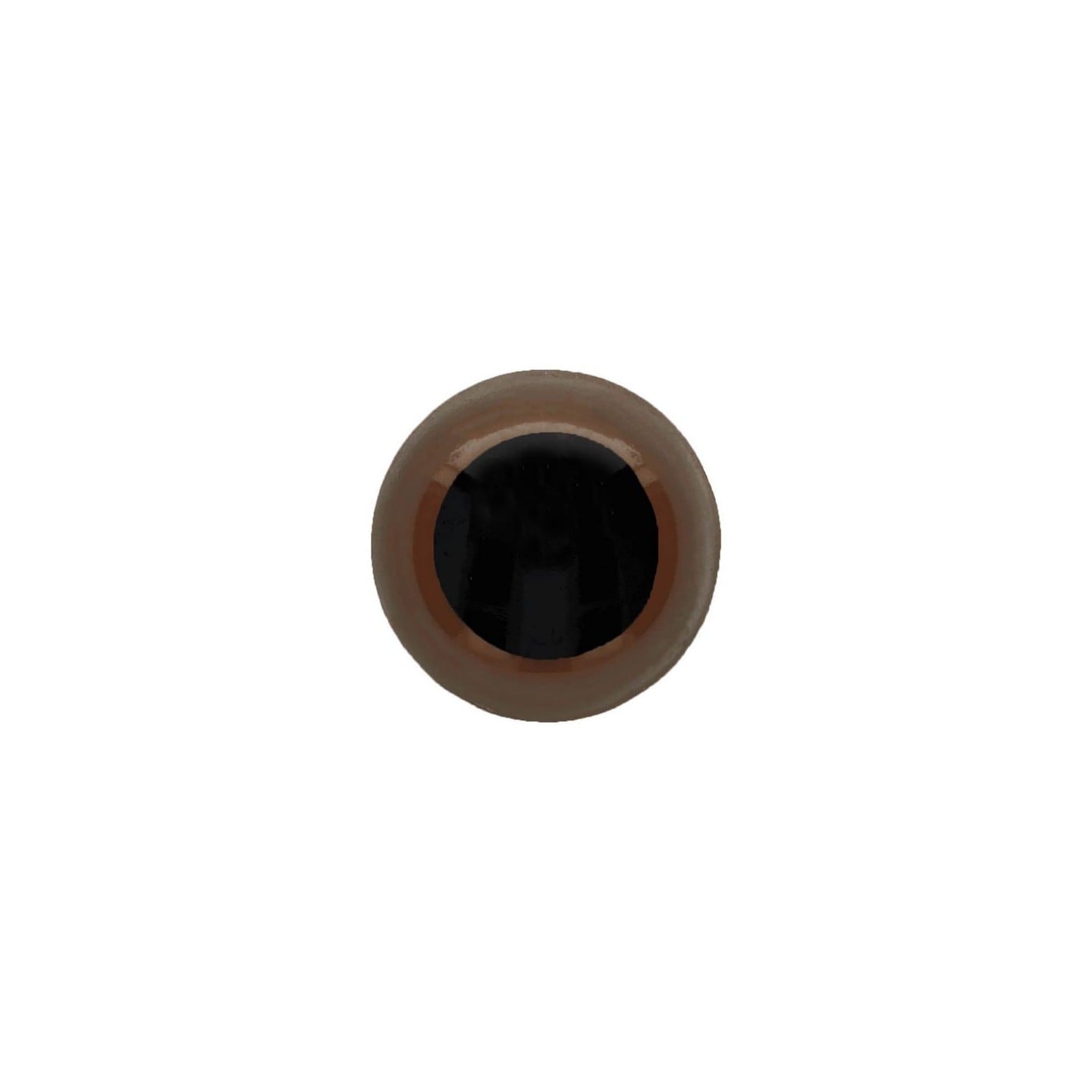  Animal eye 8 mm brown for amigurumi and cuddly toys