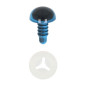 Animal eye 8 mm blue