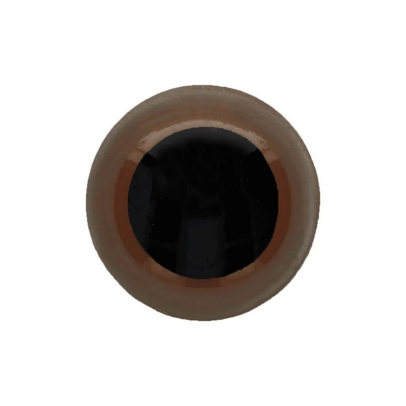 Dierenoog 10 mm bruin