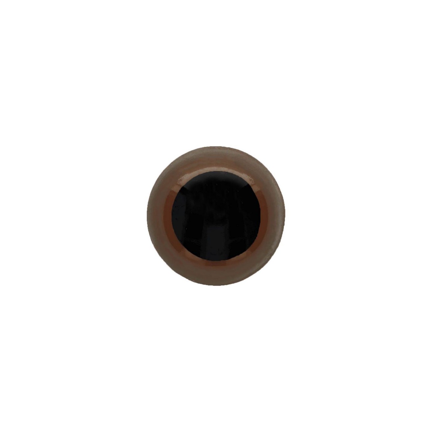 Dierenoog 10 mm bruin