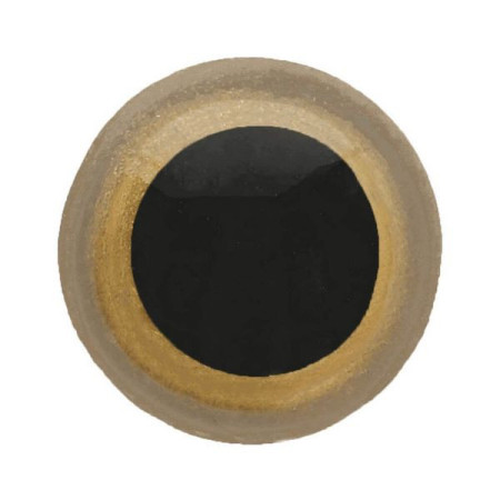 Dierenoog 18 mm goud
