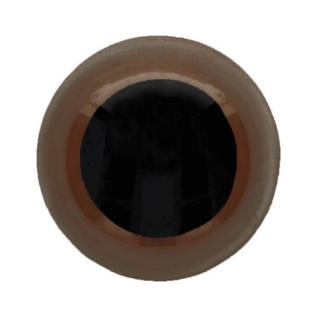 Dierenoog 20 mm bruin