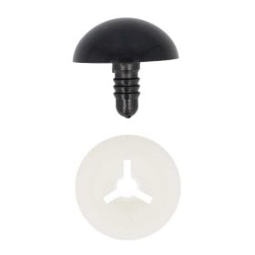 Oeil amigurumi 8 mm noir