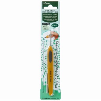 Clover Haaknaald soft touch 1,75 mm