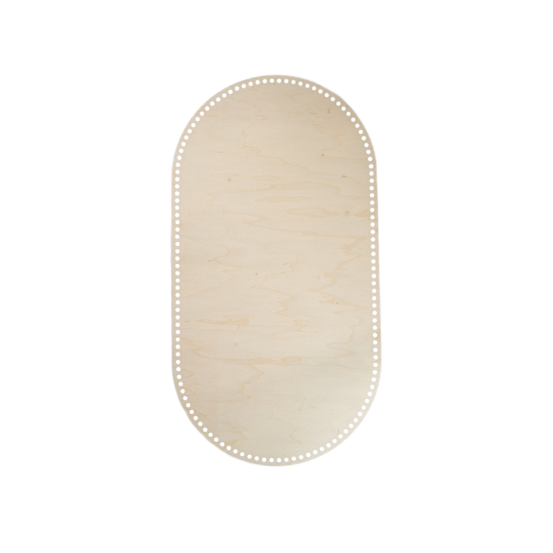Fond de sac en bois 70 x 37 cm