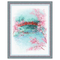 Riolis Kit de broderie Sakura. Pont