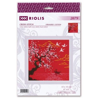 Riolis Oriental Embroidery Kit - Cross Stitch 15x15 cm