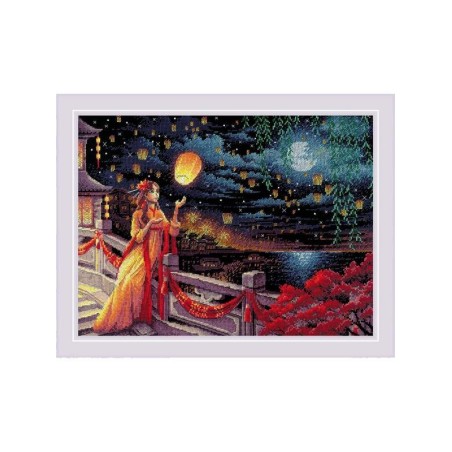 Embroidery kit Lantern Festival