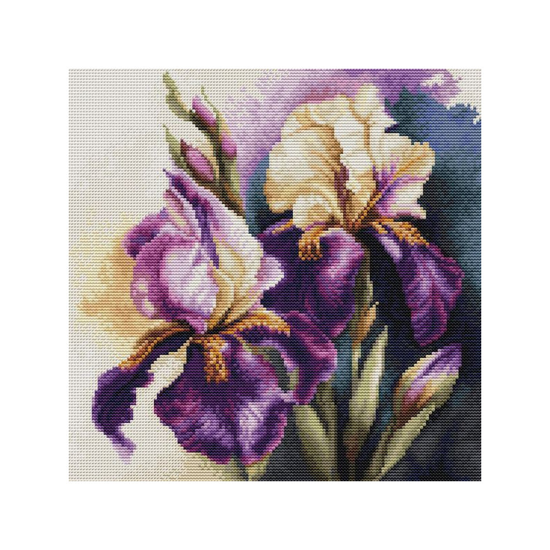 Stickset Iris Burgemeister