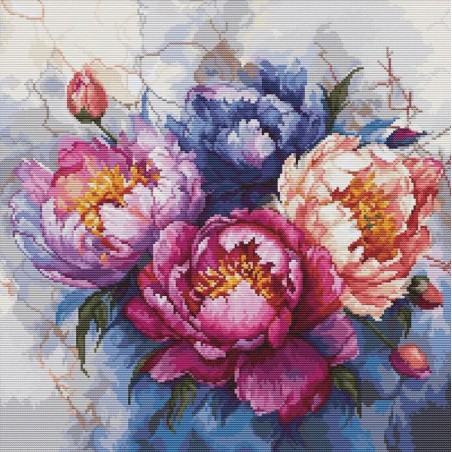 Embroidery kit King of flowers