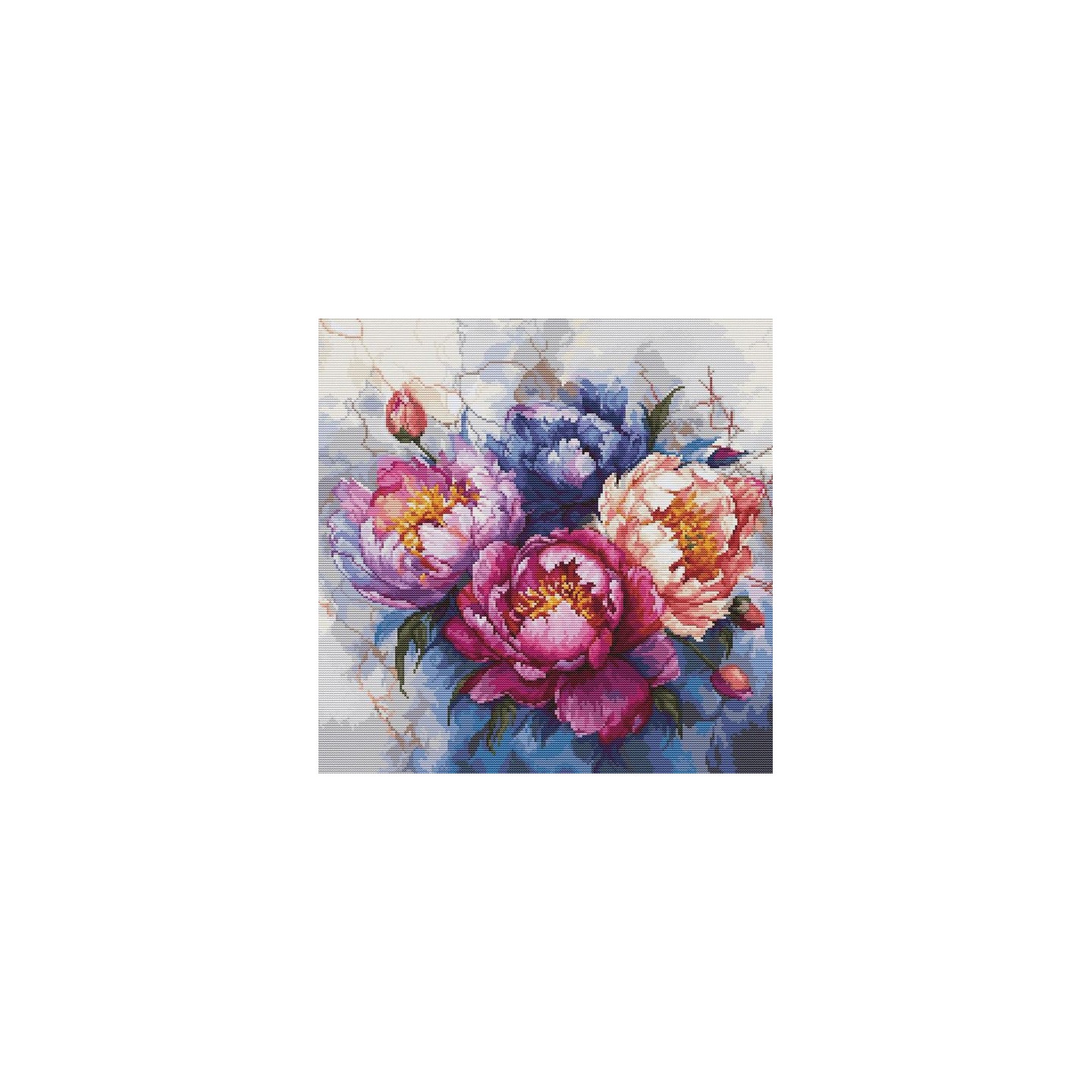 Luca-S Stickset King of flowers