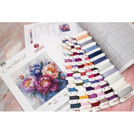Embroidery kit King of flowers