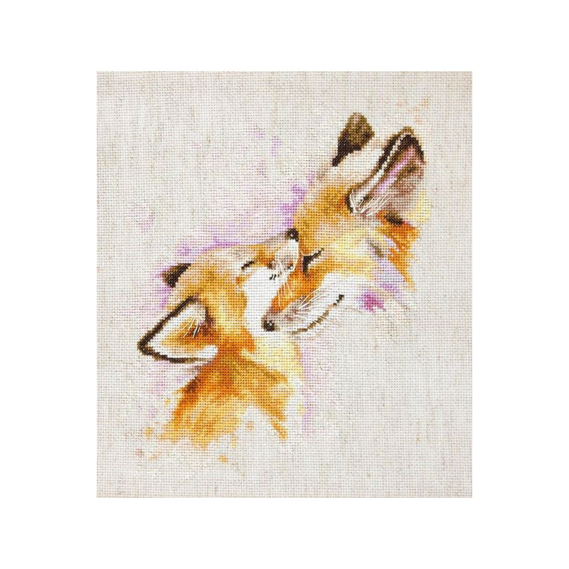 Luca-S Kit de broderie renards