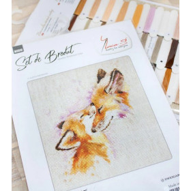 Luca-S Kit de broderie renards