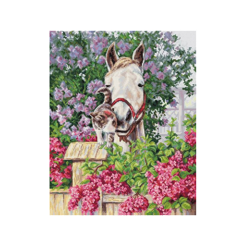 Embroidery kit Gentle Affection Embroidery kit Gentle Affection