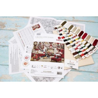 Luca-S Embroidery kit Pets Interior