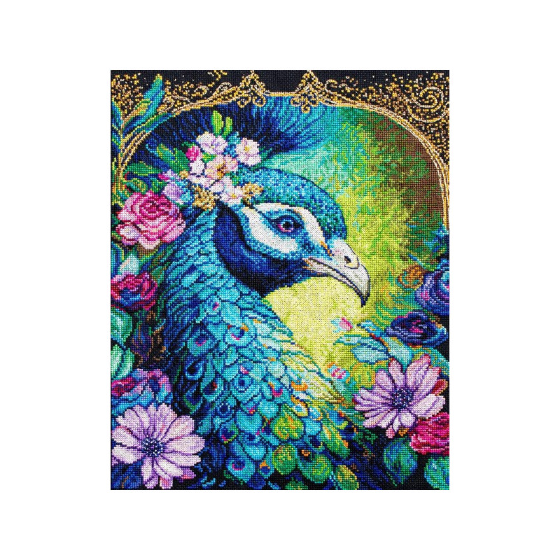 Borduurpakket Proud Cerulean