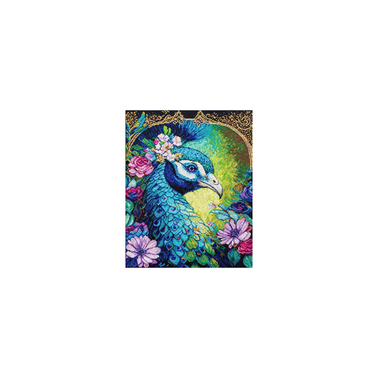 Luca-S Embroidery kit Proud Cerulean