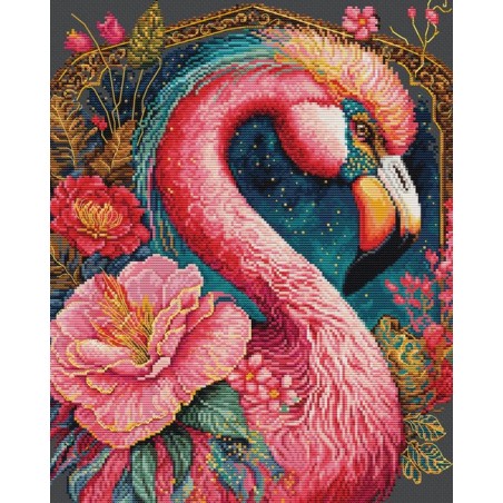 Kit de broderie Flamingo Fantastico