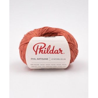 Knitting yarn Phildar Phil Artisane Terracotta