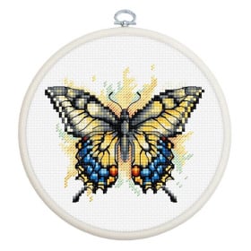 Embroidery kit Swallowtail Butterfly