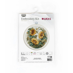 Embroidery kit Sunflowers 3 Embroidery kit Sunflowers 3