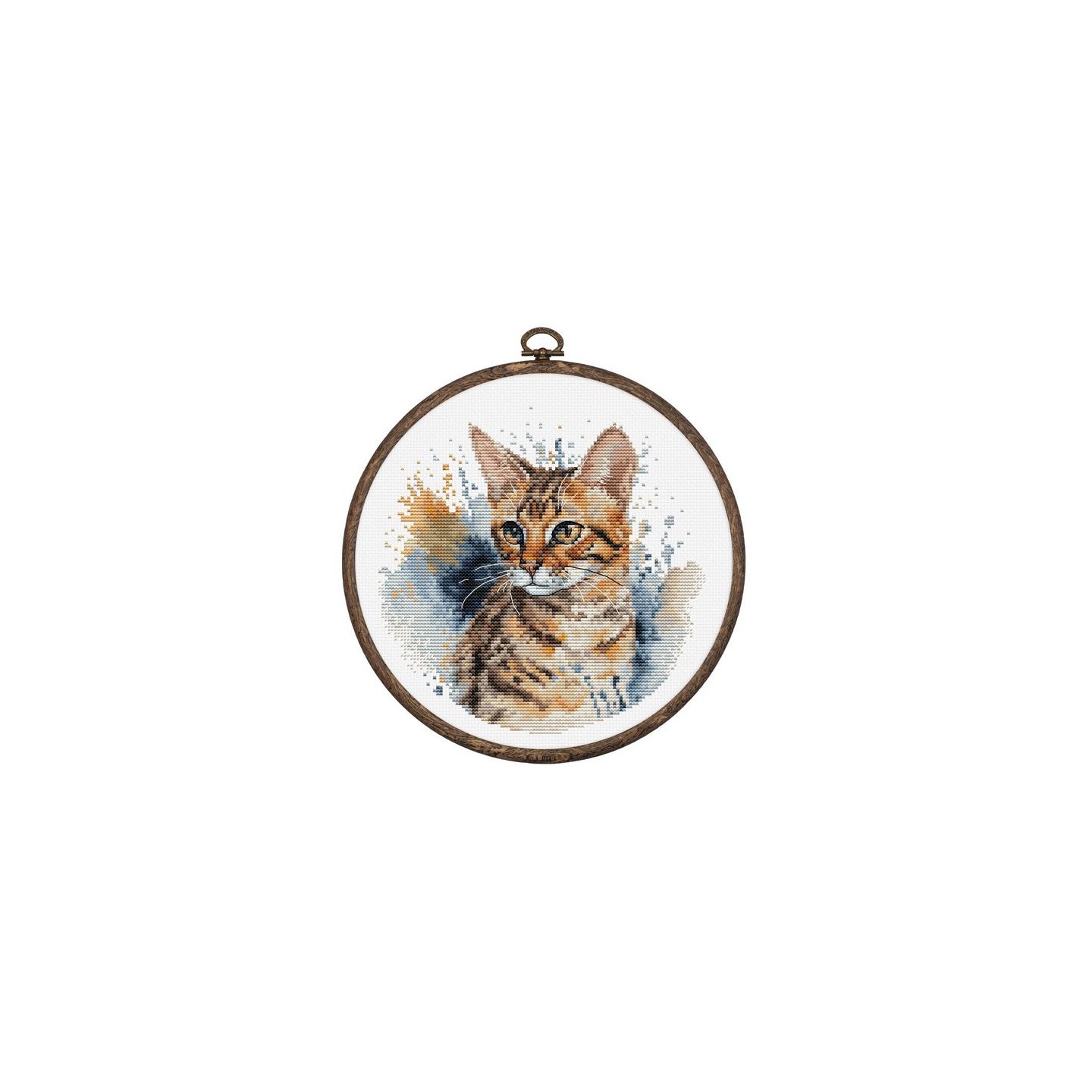 Luca-S Kit de broderie Chat du Bengale