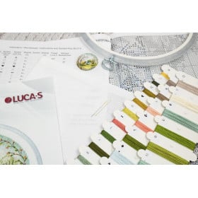 Kit de broderie Printemps Kit de broderie Printemps