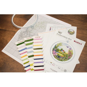 Embroidery kit Summer