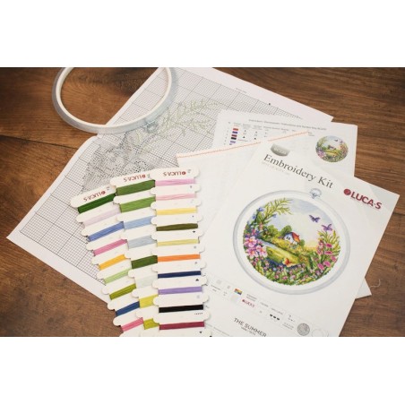 Stickset Sommer
