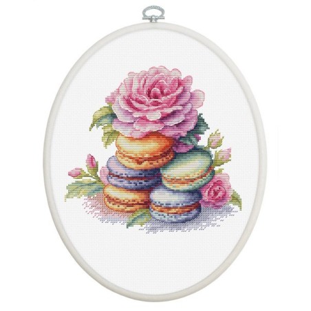 Stickset Französische Macarons