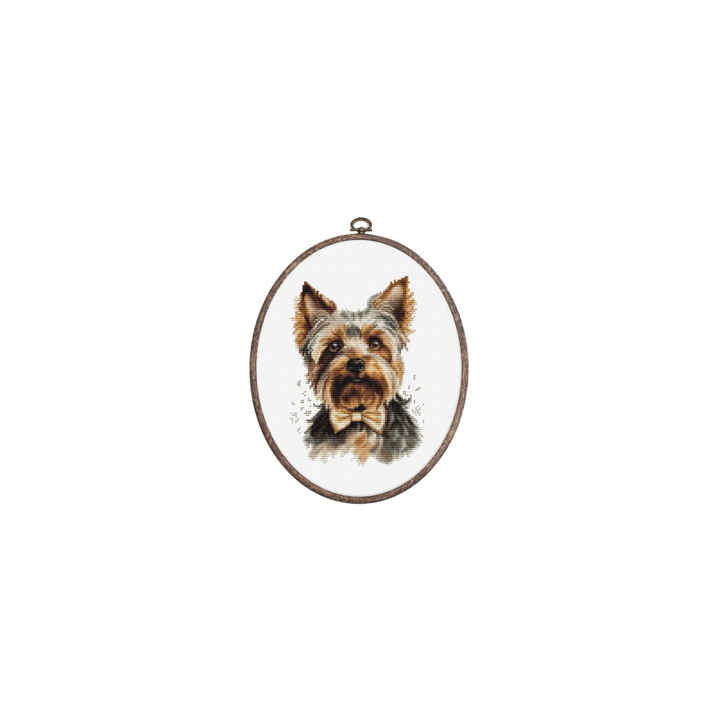 Luca-S Kit de broderie Yorkshire Terrier