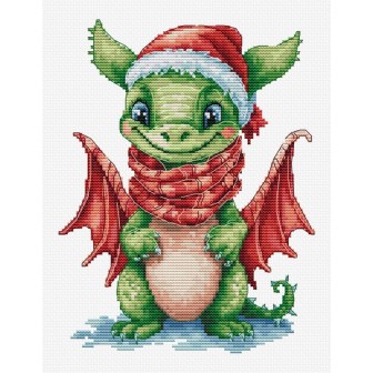 Luca-S Stickset Der glückliche Drache