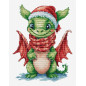 Embroidery kit The Happy Dragon Embroidery kit The Happy Dragon