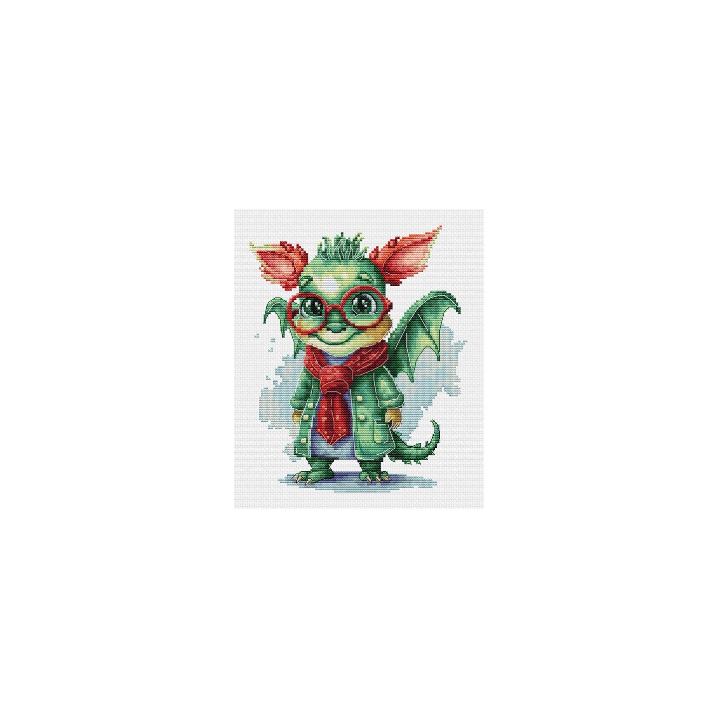 Luca-S Embroidery kit The Elegant Dragon