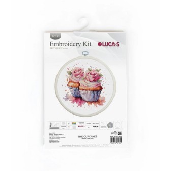 Luca-S Kit de broderie Cupcakes